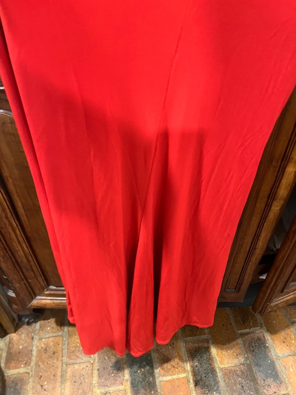 Revolve | Nookie Alba Gown in Cherry Red One-Shoulder Evening Gown - Picture 10 of 11